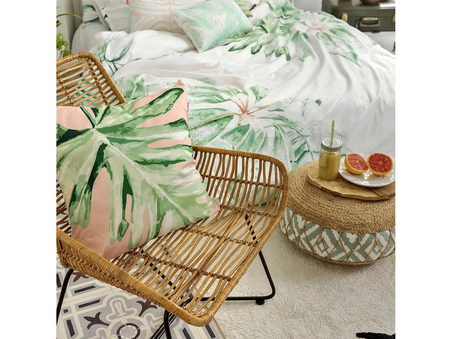 Housse de couette 260x220 cm (Lit 180/200) Delicate