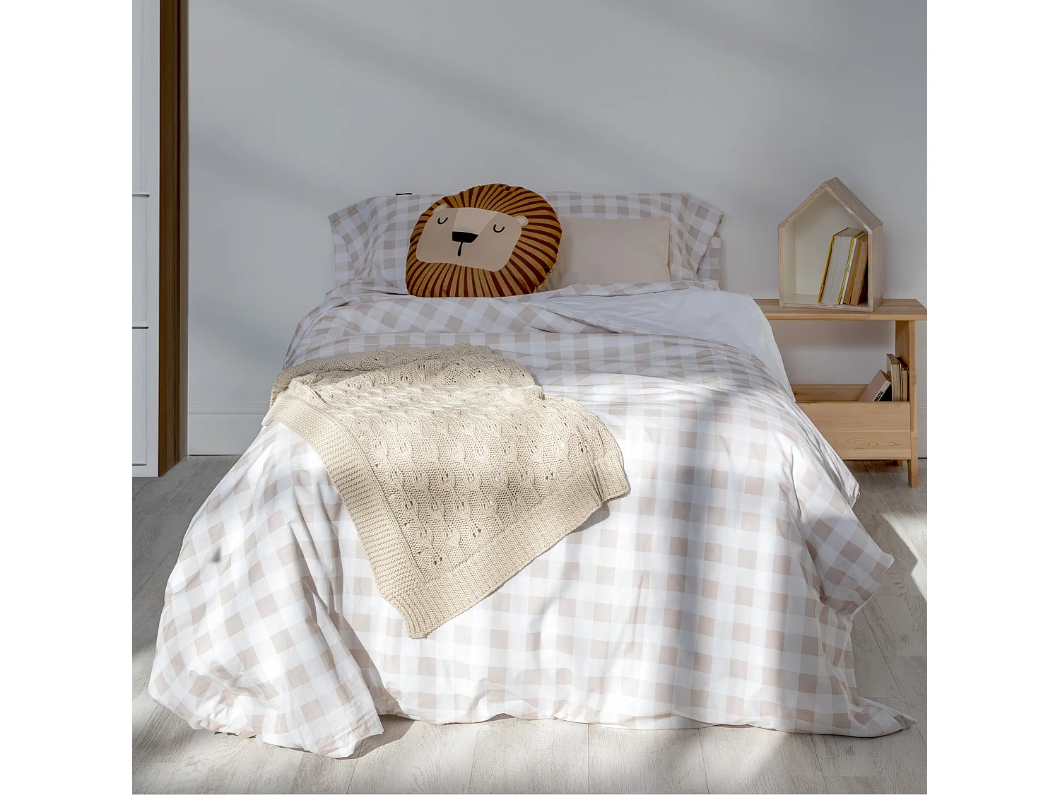 Juego nórdico 2 piezas 155x220 cm (Cama 80/90) Vichy