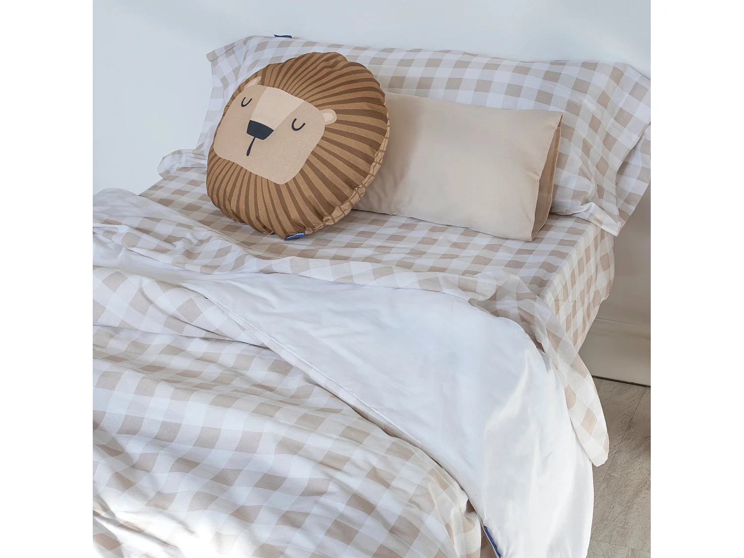 Bettbezug set 2 teiliges 155x220 cm (Bett 80/90) Vichy