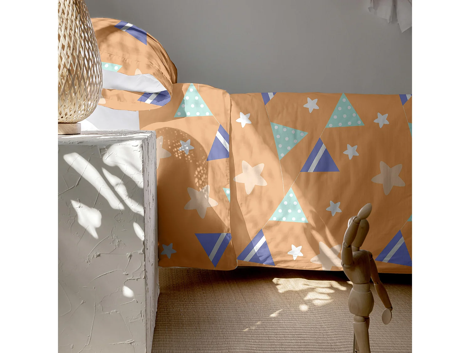 Bettbezug set 2 teiliges 155x220 cm (Bett 80/90) Sailor (D)