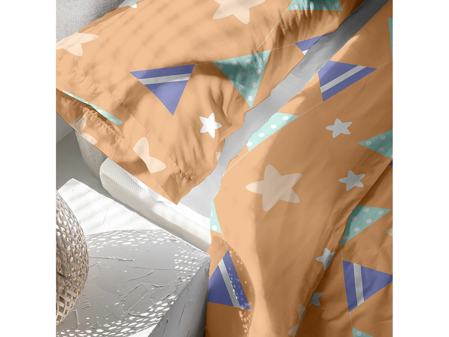 Bettbezug set 2 teiliges 155x220 cm (Bett 80/90) Sailor (D)