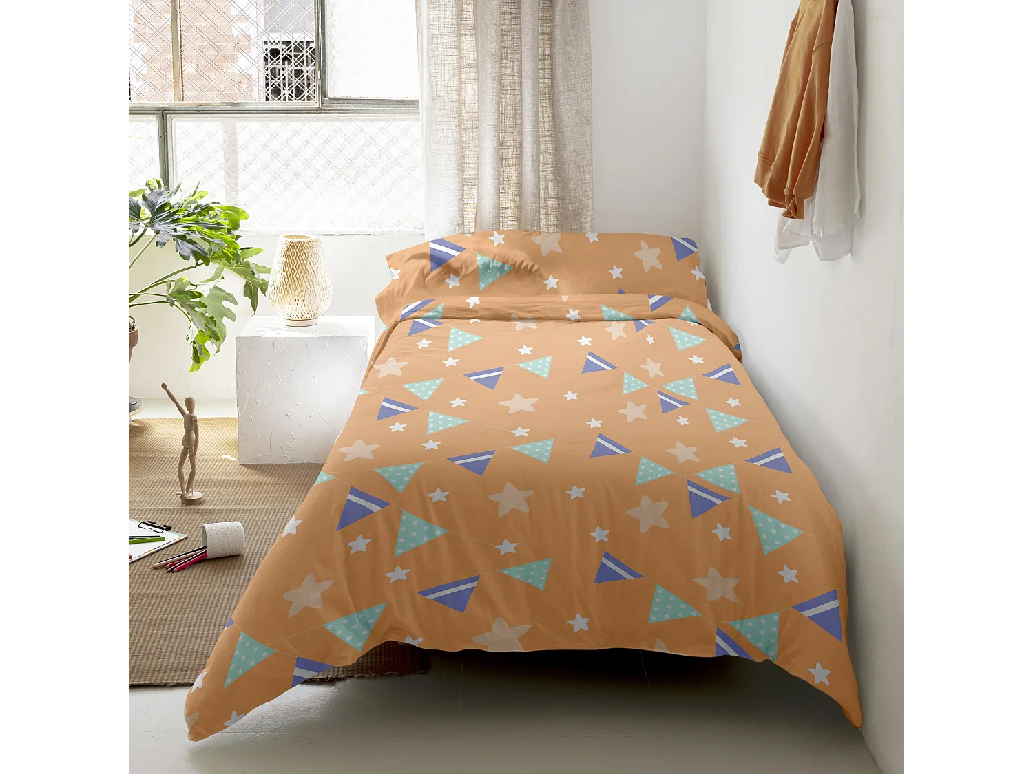 Bettbezug set 2 teiliges 155x220 cm (Bett 80/90) Sailor (D)