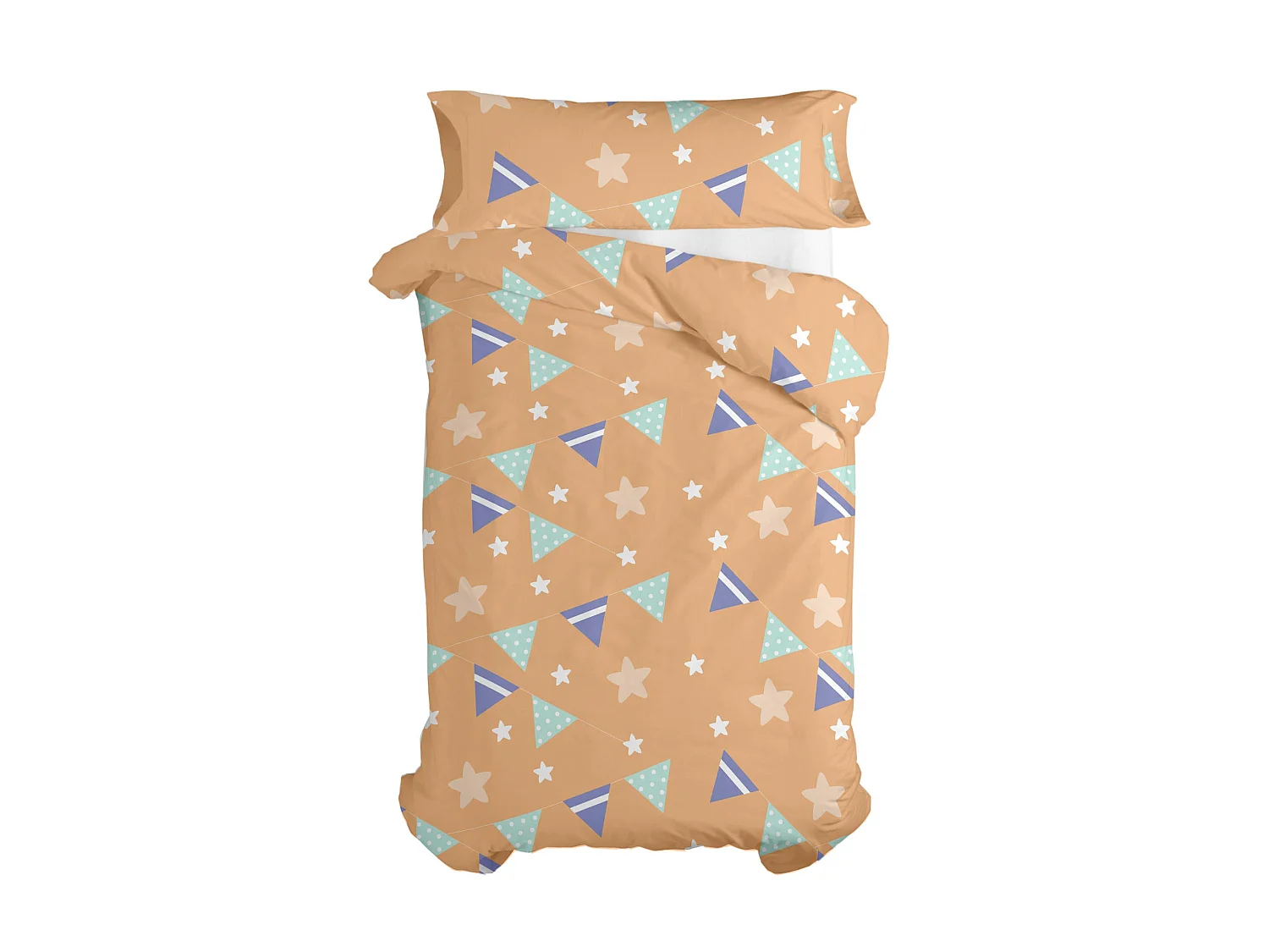 Bettbezug set 2 teiliges 155x220 cm (Bett 80/90) Sailor (D)