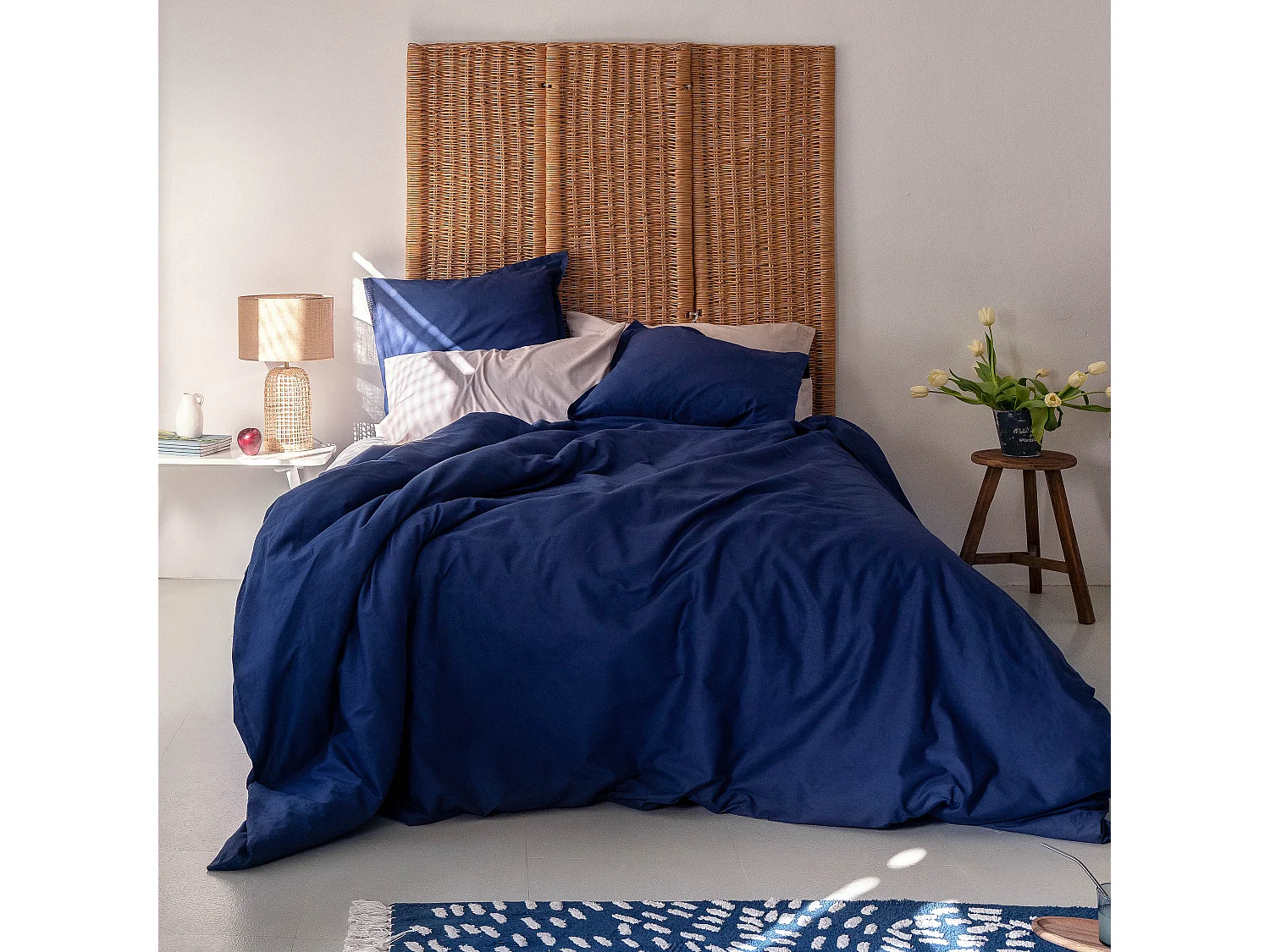 Housse de couette 155x220 cm (Lit 80/90) Basic