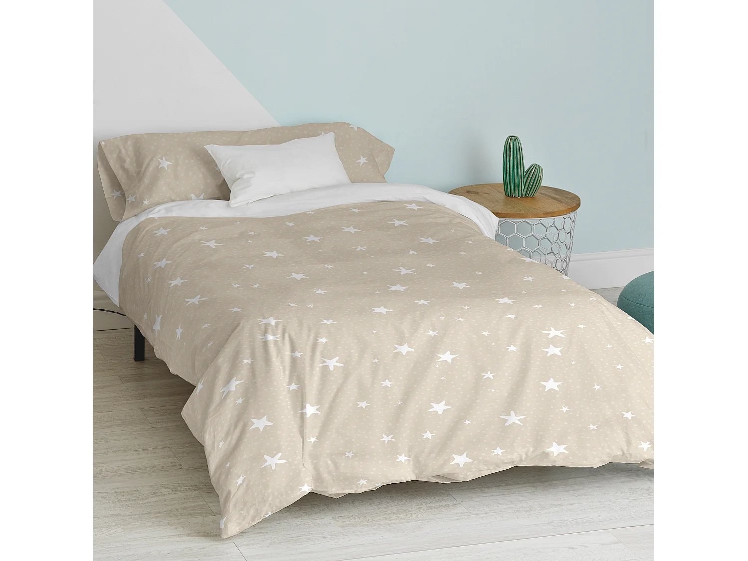 Juego nórdico 2 piezas 155x220 cm (Cama 80/90) Little star