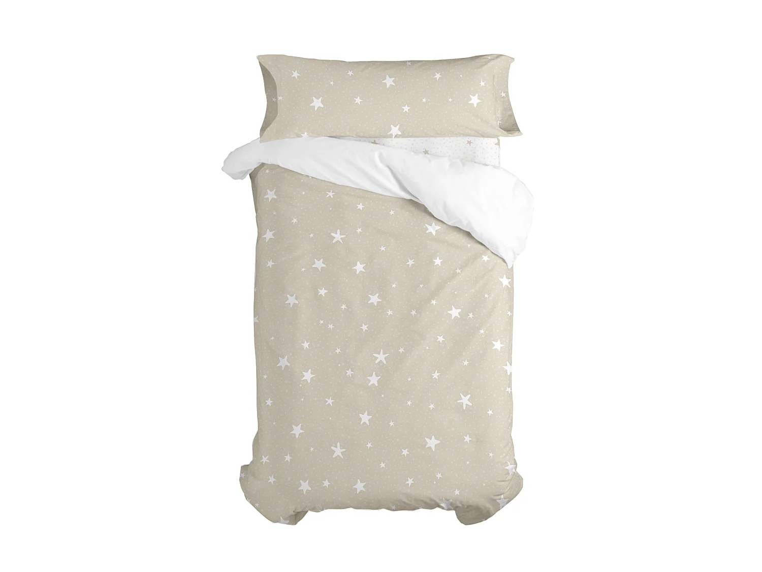 Set copripiumino lettino 2 pezzi 155x220 cm (Letto 80/90) Little star