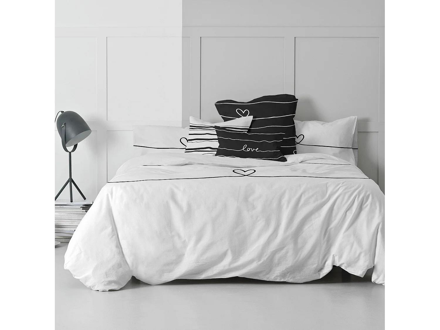 Housse de couette 155x220 cm (Lit 80/90) My love