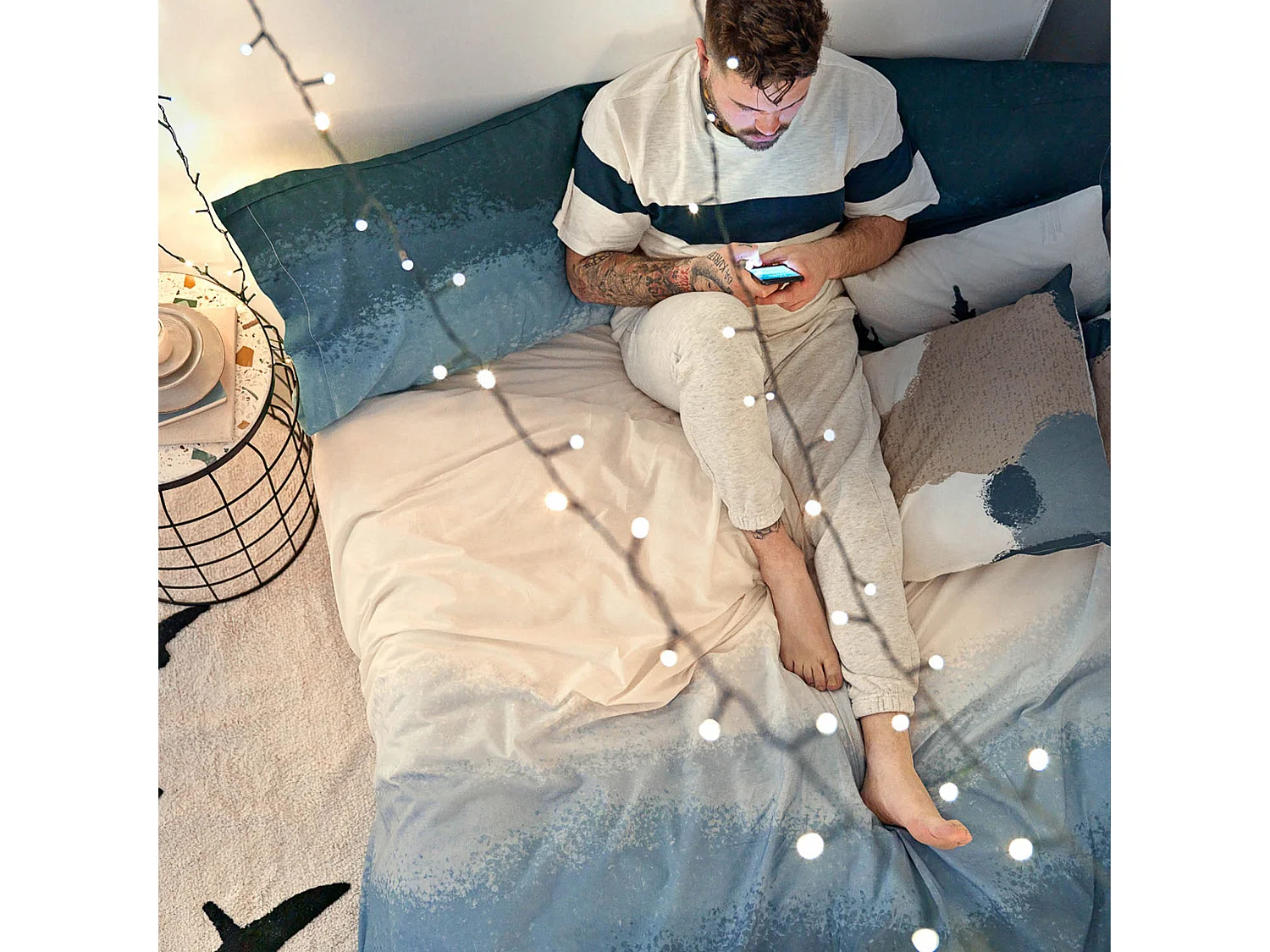 Housse de couette 220x220 cm (Lit 135/140) Nightfall