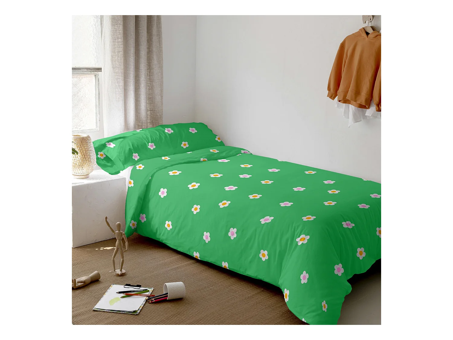 Bettbezug set 2 teiliges 155x220 cm (Bett 80/90) Tea time (D)