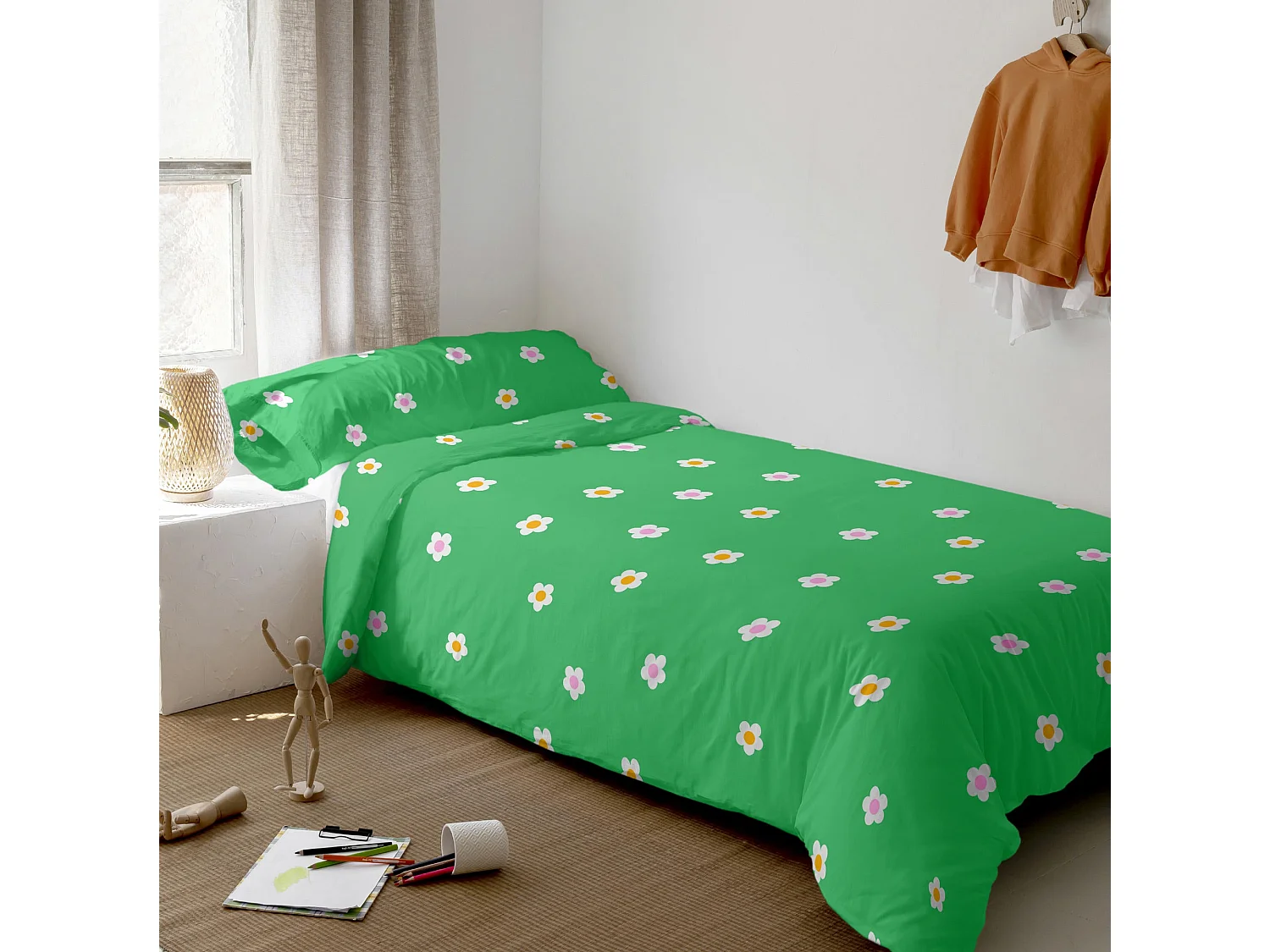 Bettbezug set 2 teiliges 155x220 cm (Bett 80/90) Tea time (D)