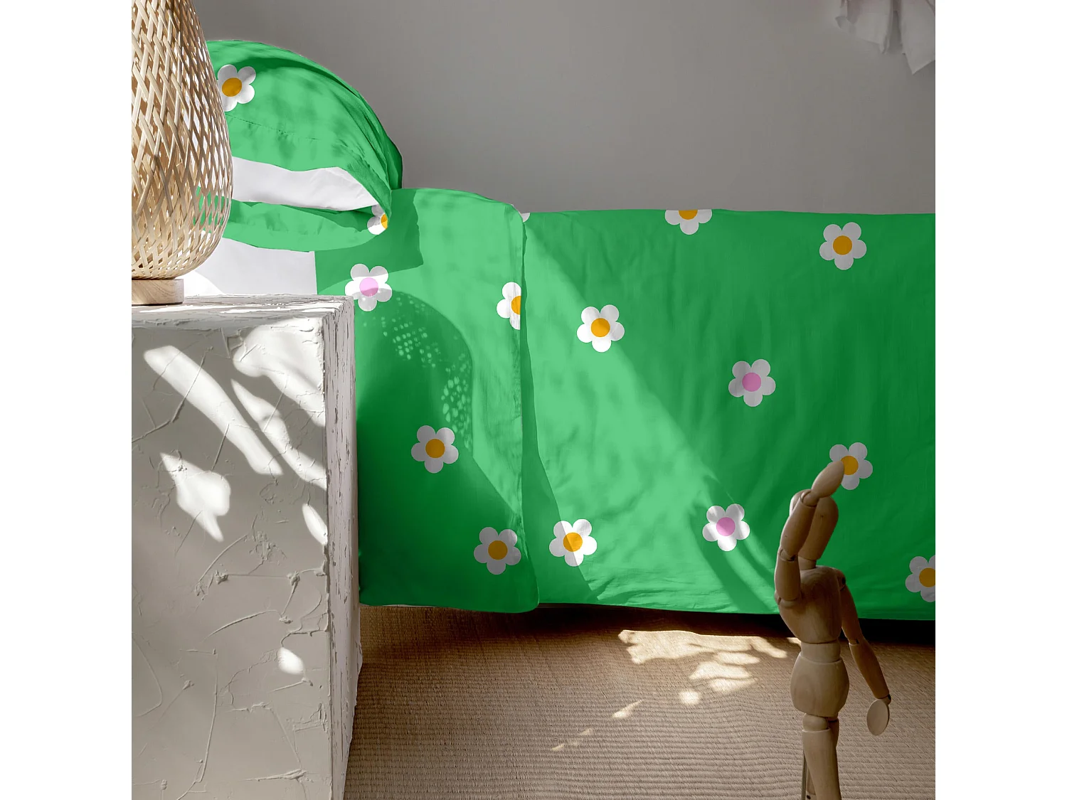 Bettbezug set 2 teiliges 155x220 cm (Bett 80/90) Tea time (D)