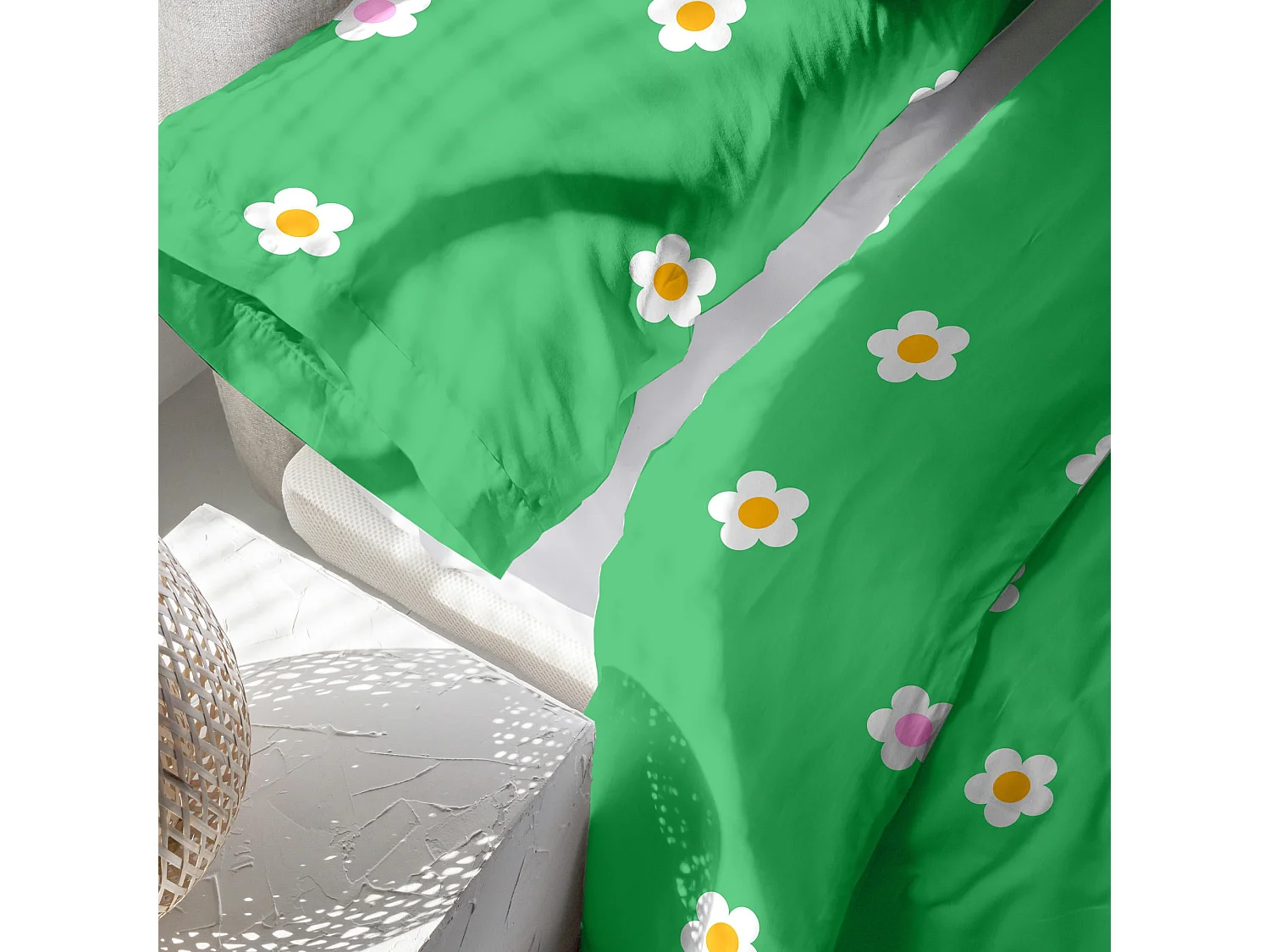 Bettbezug set 2 teiliges 155x220 cm (Bett 80/90) Tea time (D)