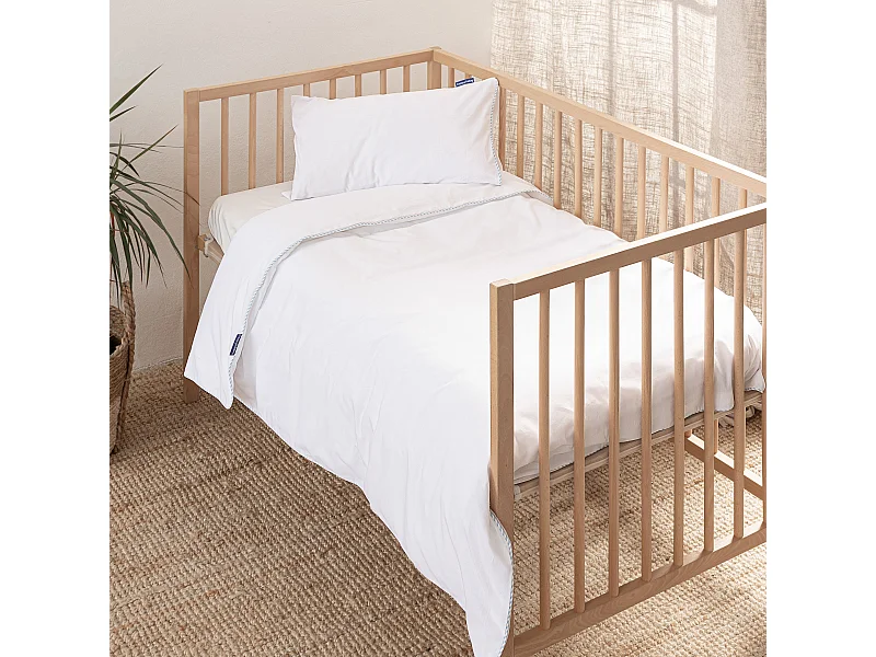 Bettbezug set 2 teiliges 100x120 cm (Kinderbett) Essential