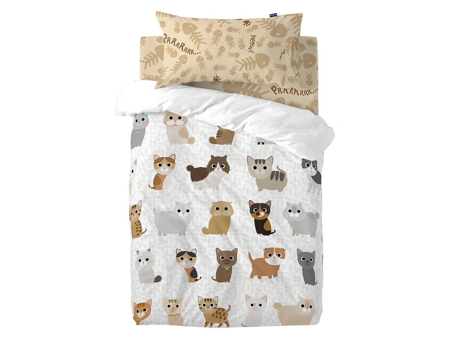 Juego nórdico 2 piezas 115x145 cm (Maxicuna) Cats