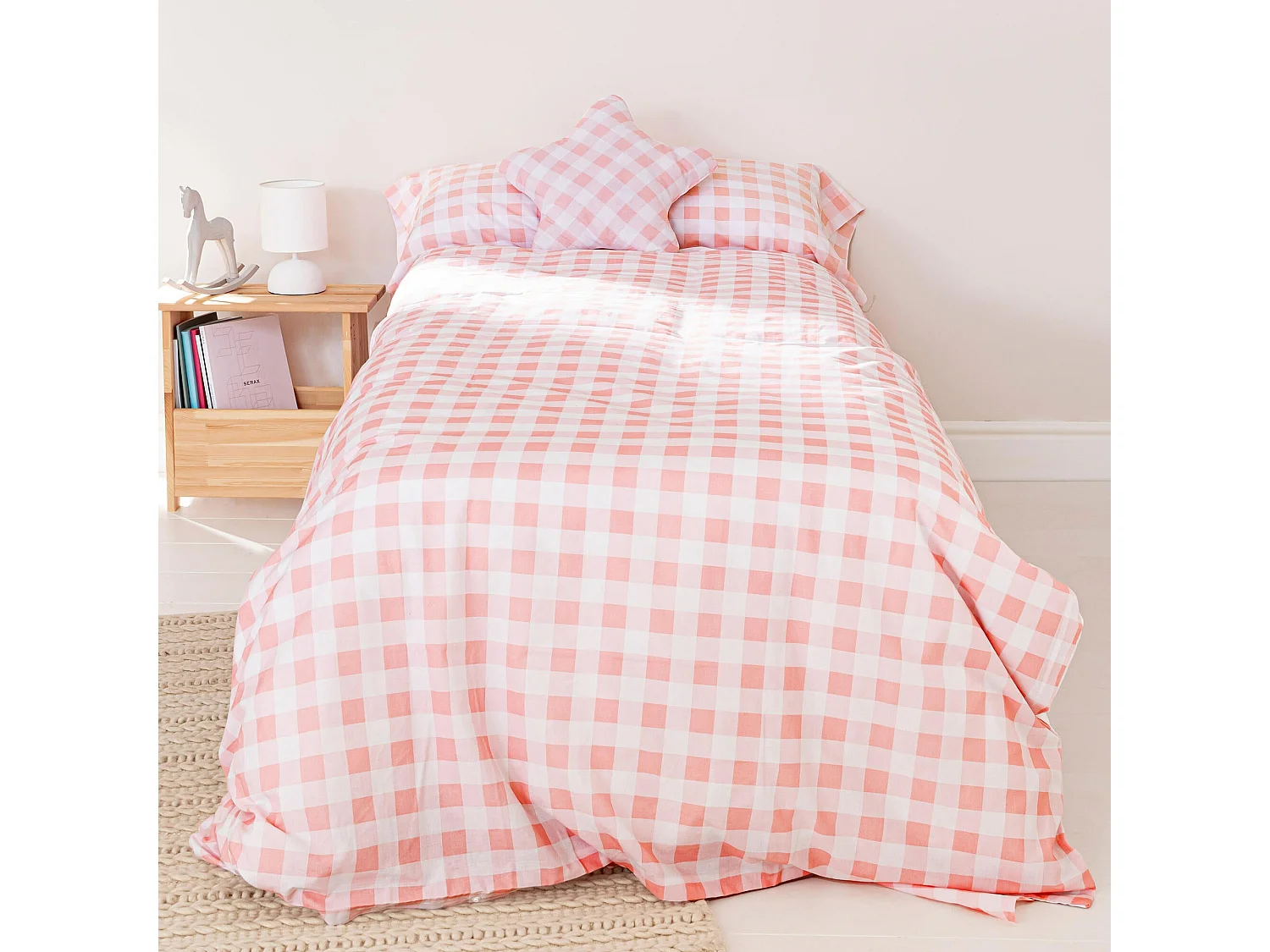 Juego nórdico 2 piezas 155x220 cm (Cama 80/90) Vichy