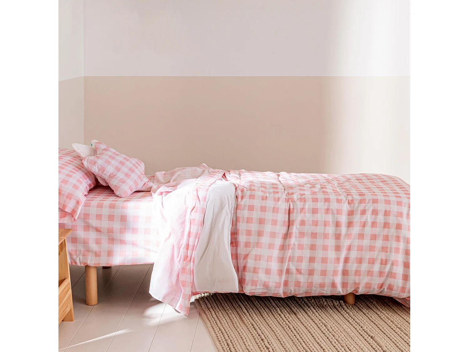 Juego nórdico 2 piezas 155x220 cm (Cama 80/90) Vichy