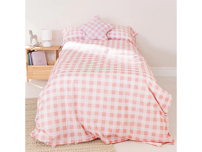 Bettbezug set 2 teiliges 155x220 cm (Bett 80/90) Vichy