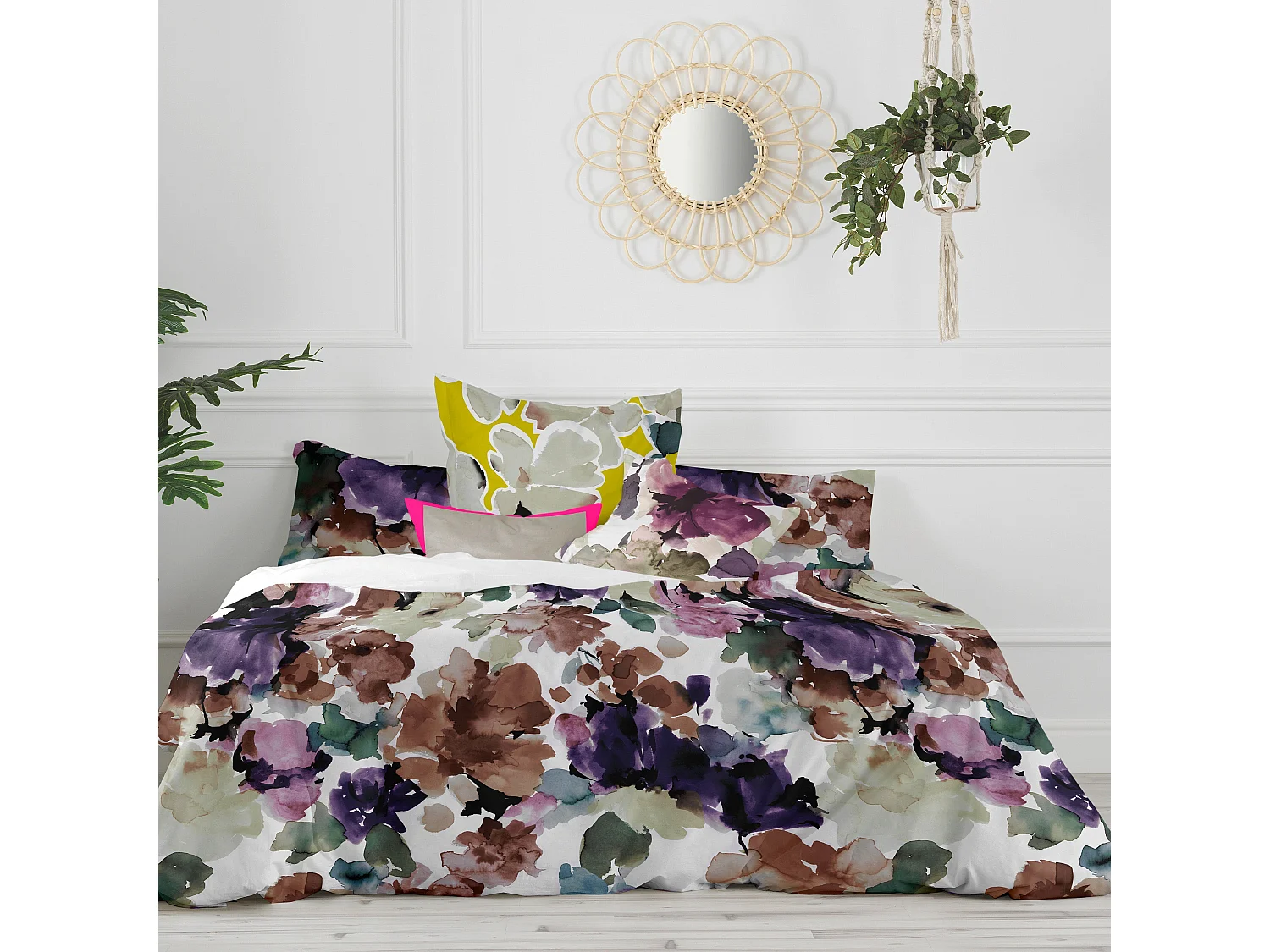 Funda nórdica 155x220 cm (Cama 80/90) Sunset garden