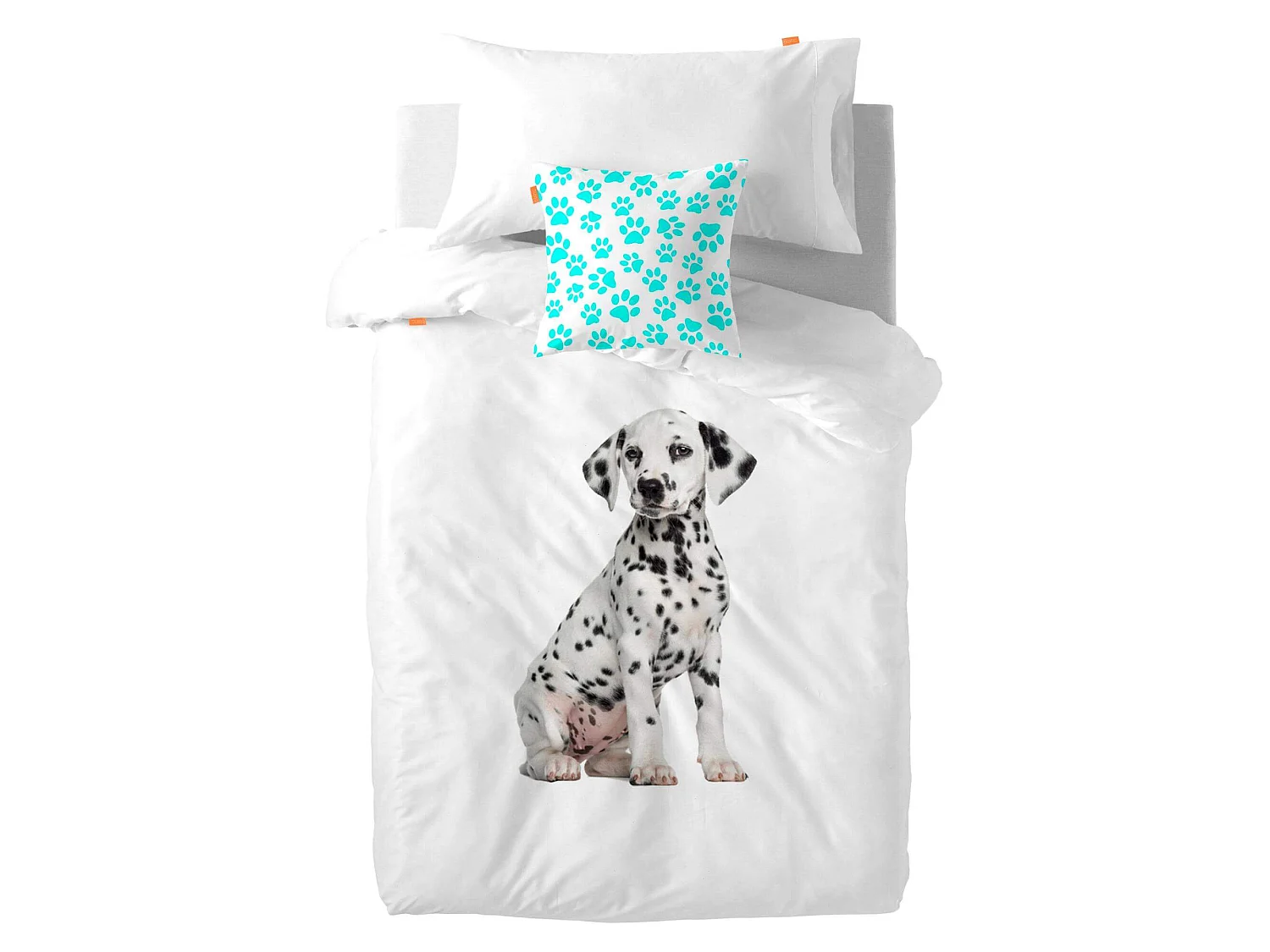 Bettbezug set 2 teiliges 155x220 cm (Bett 80/90) Dalmatian