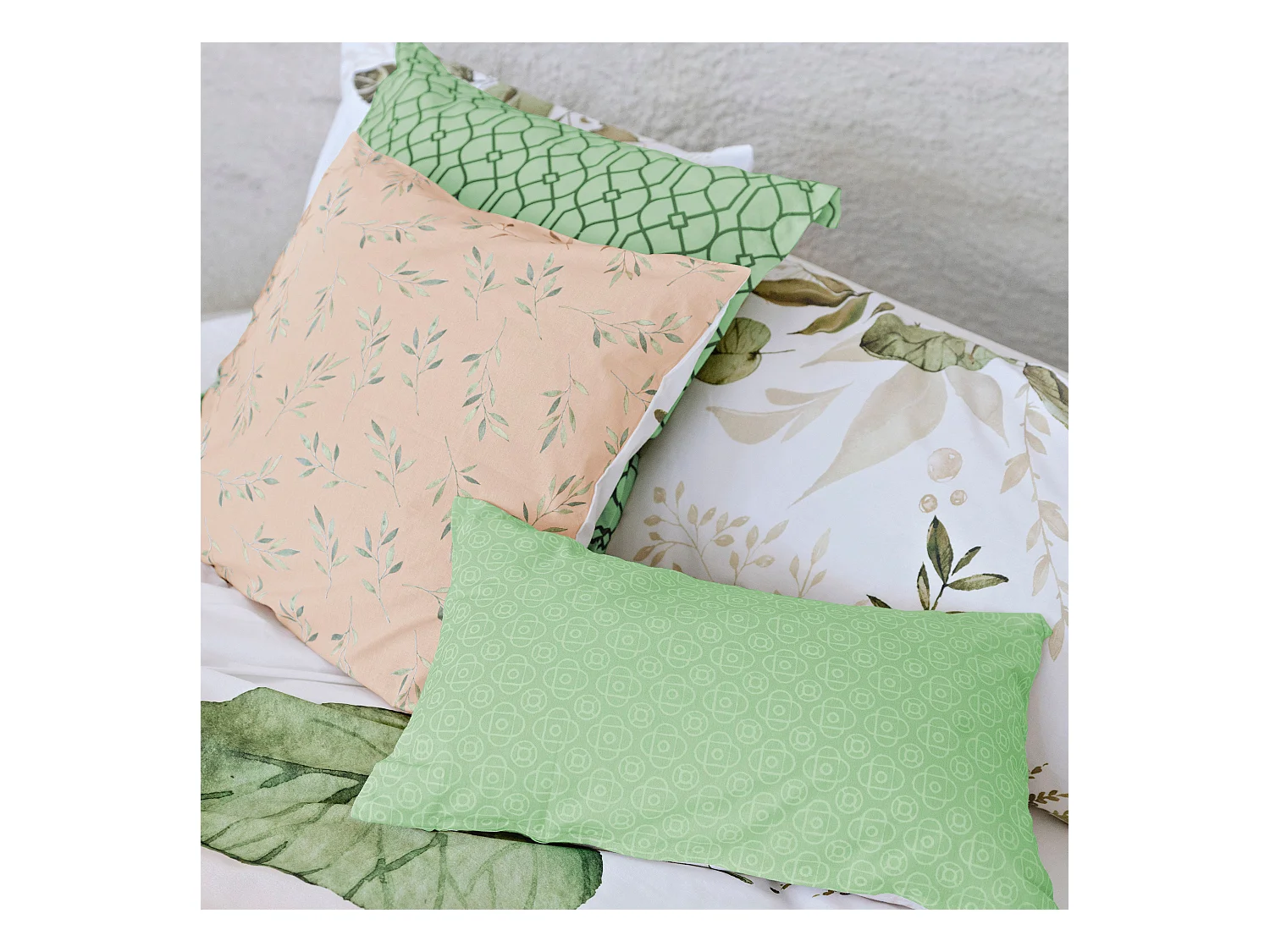 Housse de couette 260x220 cm (Lit 180/200) Herbal