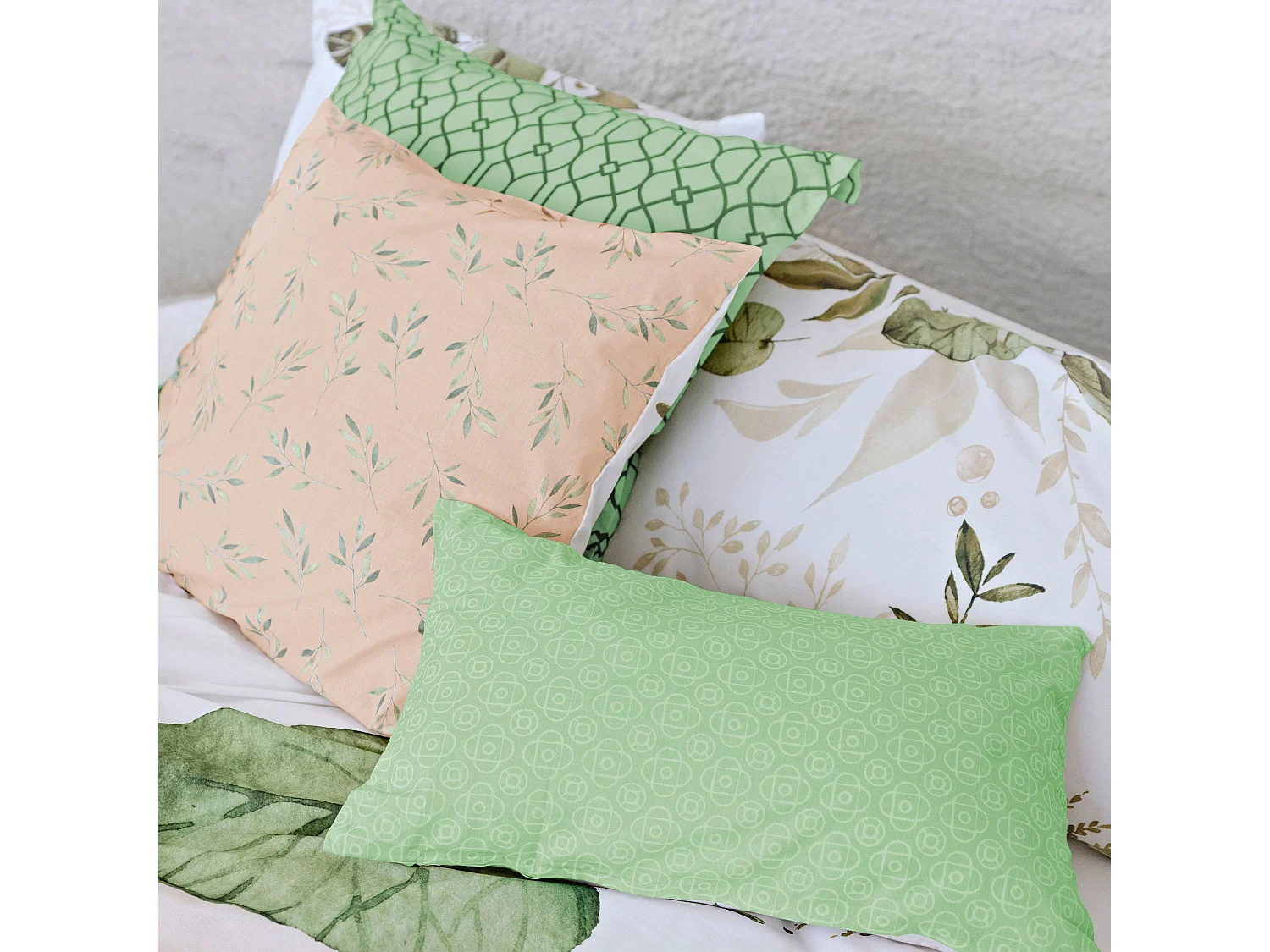 Housse de couette 260x220 cm (Lit 180/200) Herbal