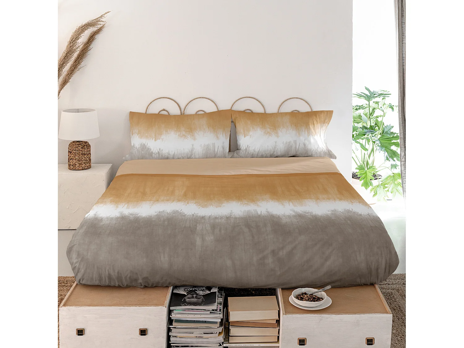 Sábana 240x270 cm (Cama 150/160) Tie dye