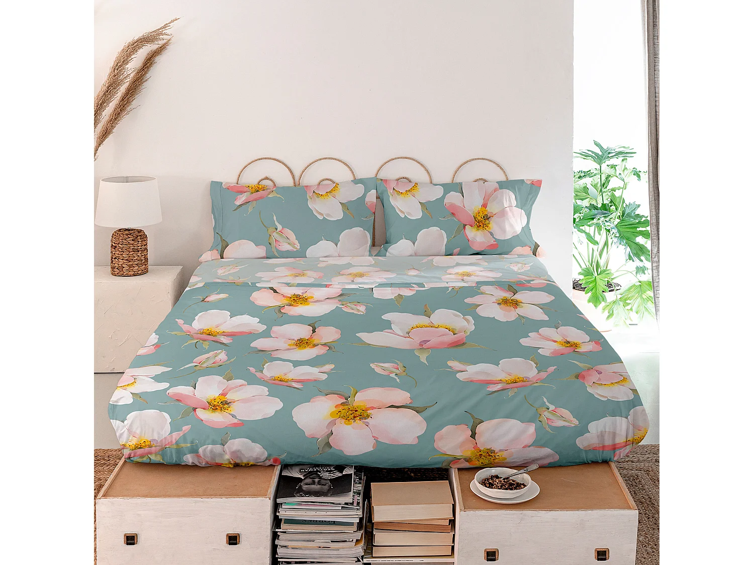 Drap 240x270 cm (Lit 150/160) Spring blossom