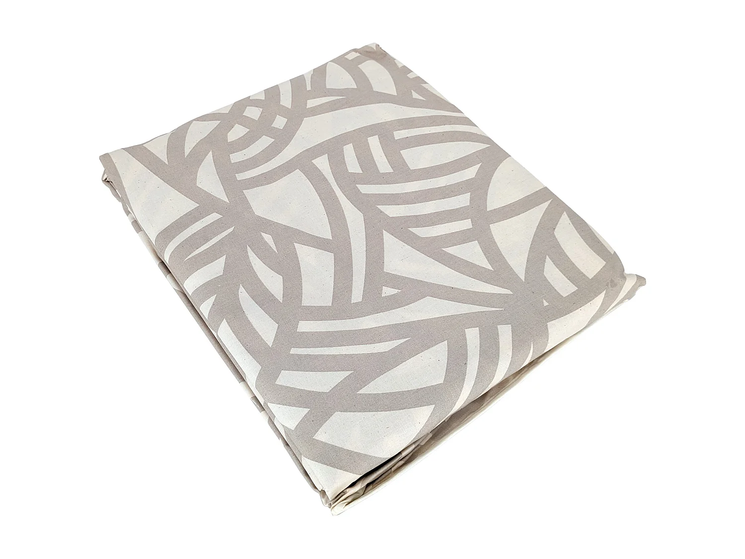 Nappe carré 170x170 cm ÉVA Beige écru coton + enduction acrylique