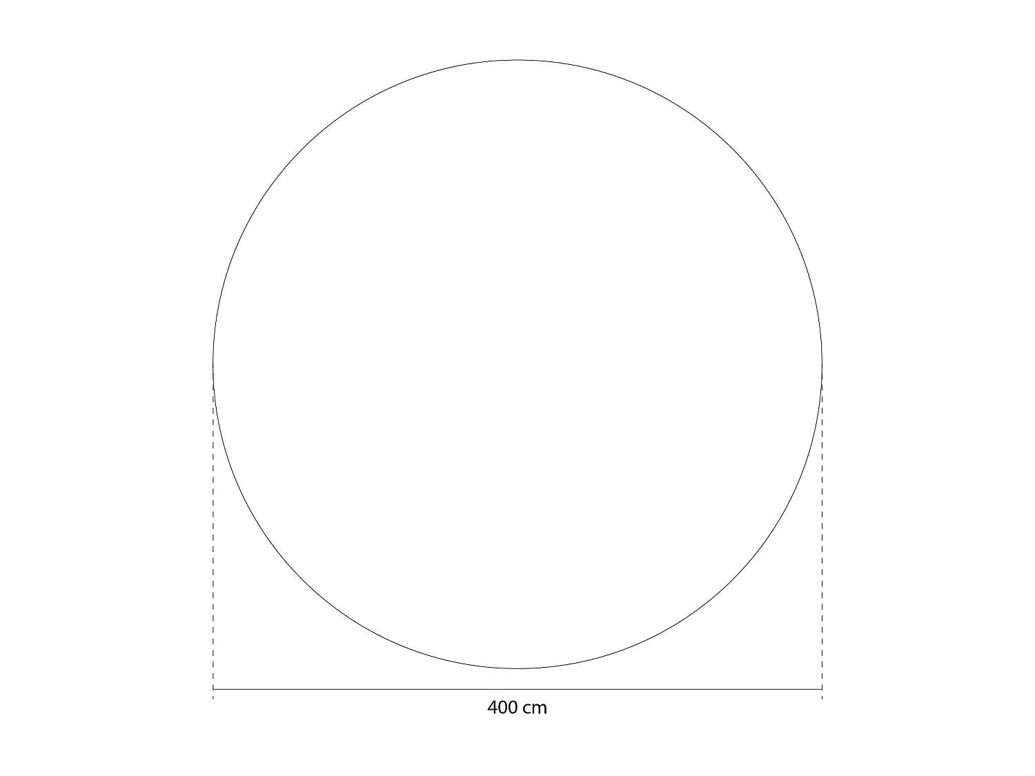 Cobertor de Verano Gre 395 cm de 180 Micras para Piscinas Redondas de 400 cm | Cobertor Flotante Isotérmico