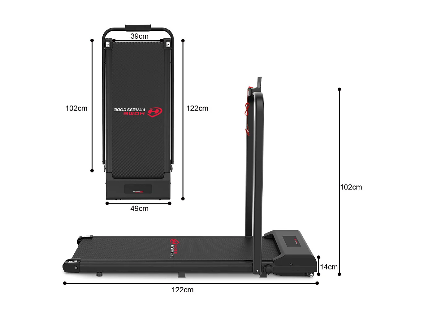 2 In 1 elektrische vouwpartij met LCD -scherm versterkt frame voor thuiskantoor