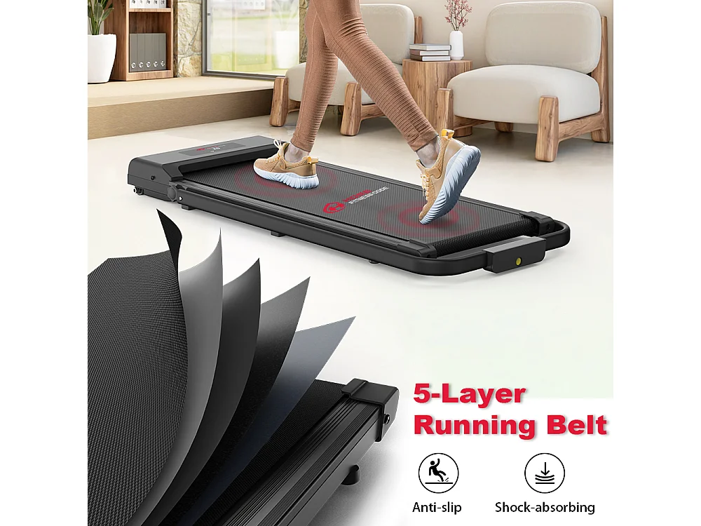 2 In 1 elektrische vouwpartij met LCD -scherm versterkt frame voor thuiskantoor