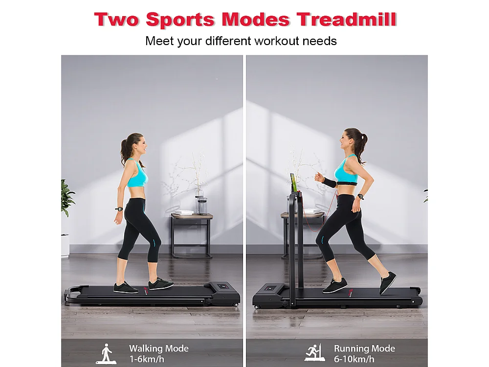2 In 1 elektrische vouwpartij met LCD -scherm versterkt frame voor thuiskantoor