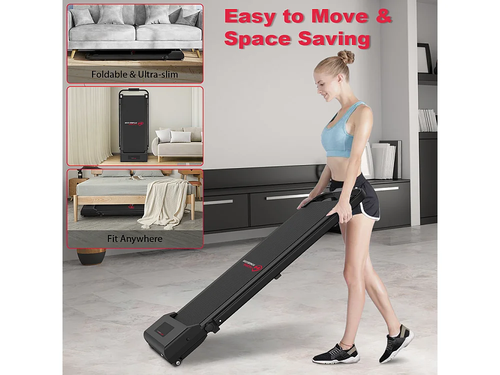 2 In 1 elektrische vouwpartij met LCD -scherm versterkt frame voor thuiskantoor