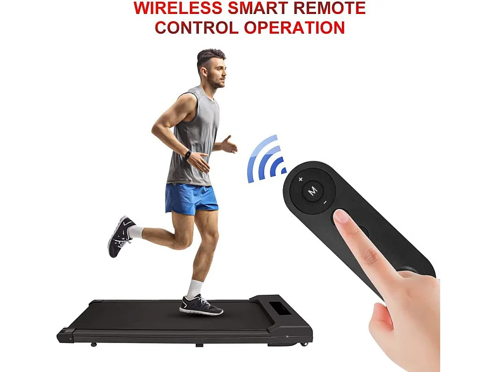 Elektrische loopband met LCD -display voor oefening van het thuiskantoor