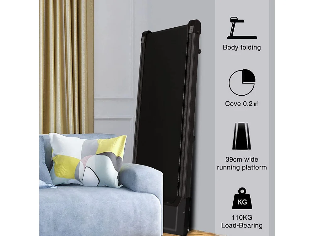 Elektrische loopband met LCD -display voor oefening van het thuiskantoor