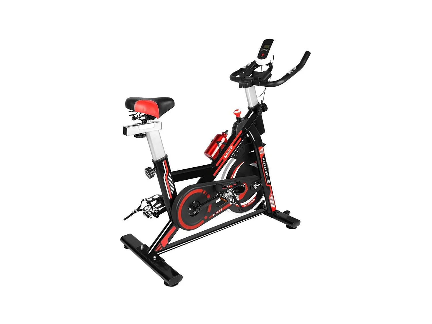 Spin Bike Stationaire Indoor Cycling Bike met riemaandrijving 8KG vliegwiel