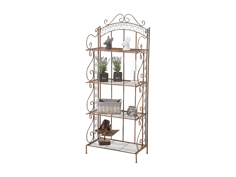 Etagère pour plantes 4 marron 61 x 33 x 153 cm ETA10018
