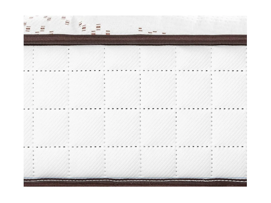 Matelas mousse + Sommier Omega Volcan 160x200 Myriade - H. 21 cm - Soutien équilibré