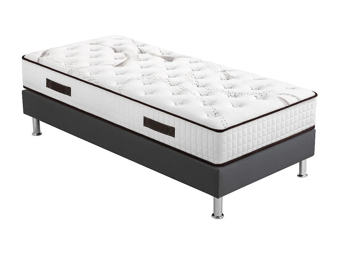 Matelas mousse + Sommier SP18 Volcan 80x200 Myriade - H. 21 cm - Soutien équilibré