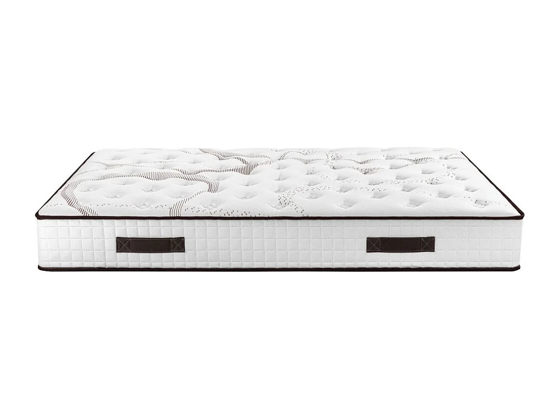 Matelas mousse + Sommier SR15 Volcan 140x190 Myriade - H. 21 cm - Soutien équilibré