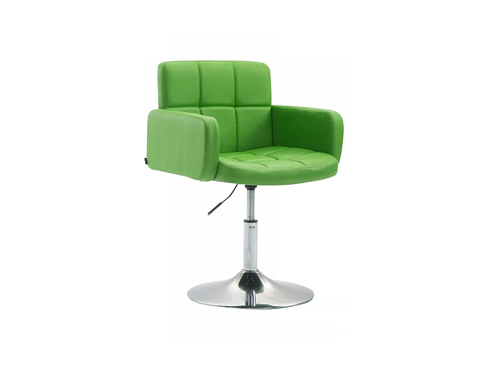 Fauteuil - Similicuir & Métal chromé - Vert - Los Angeles