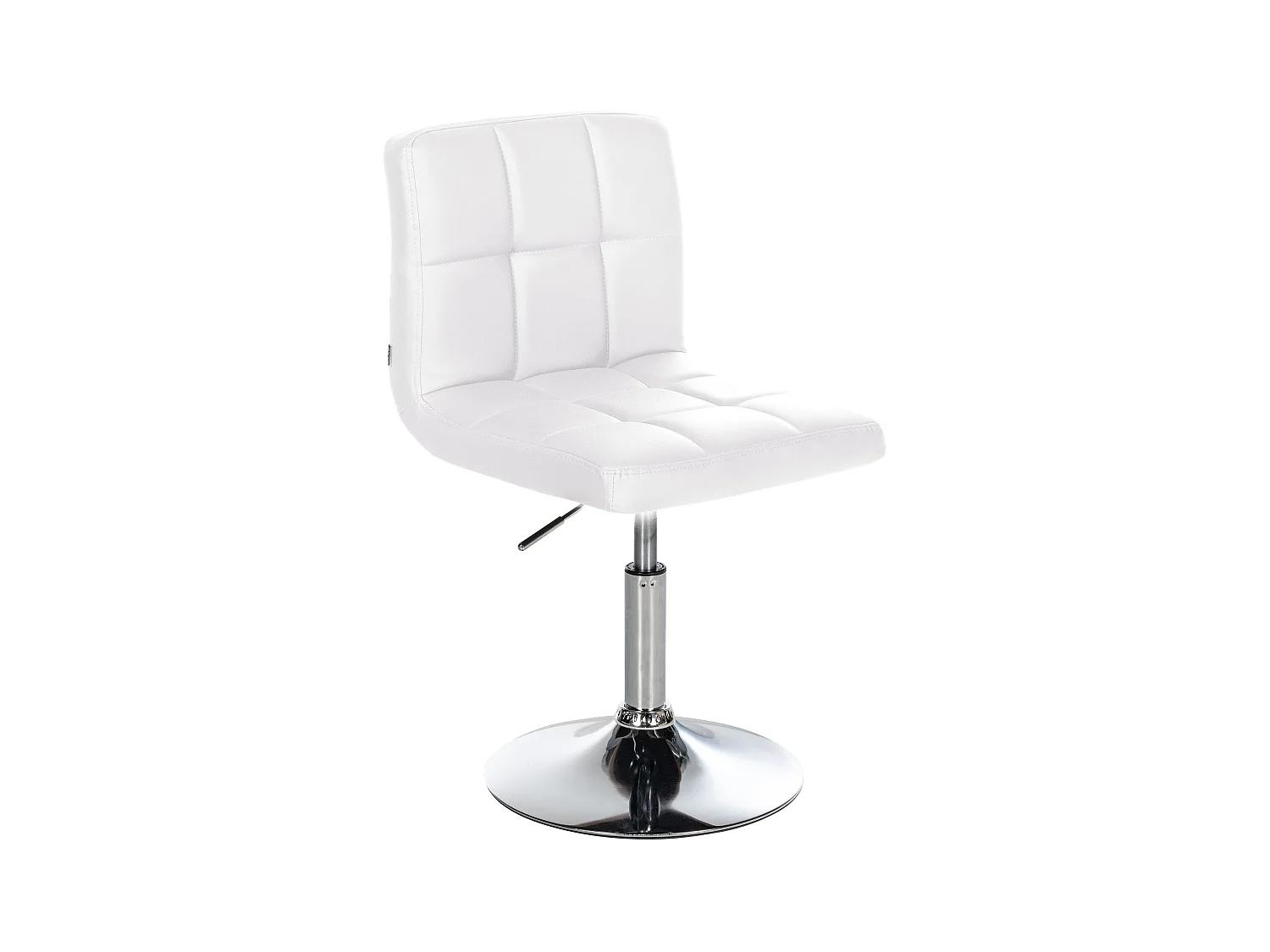 Chaise gondole - Similicuir - Blanc - Palma V2