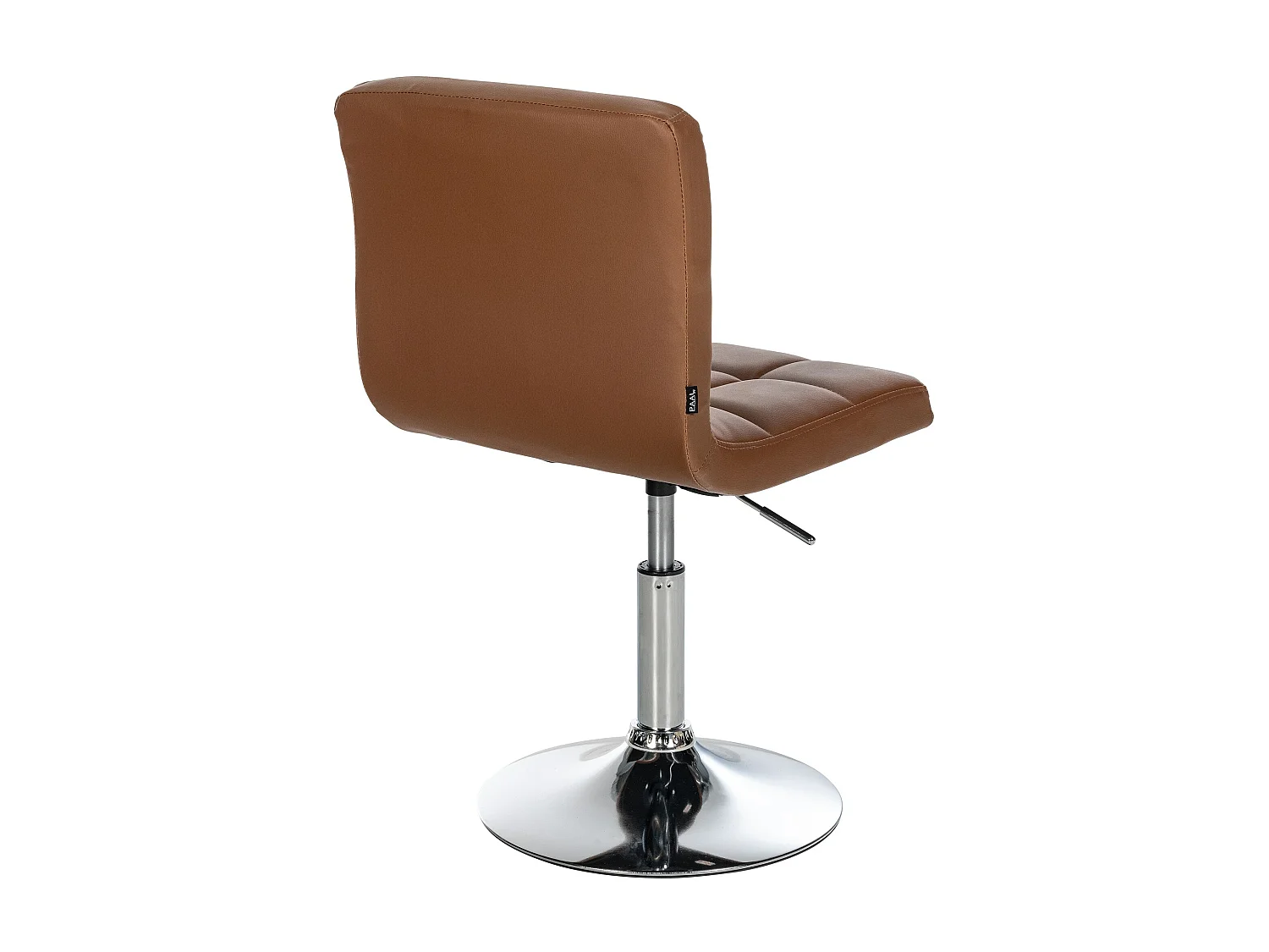 Chaise gondole - Similicuir & Noir - Marron clair - Palma V2