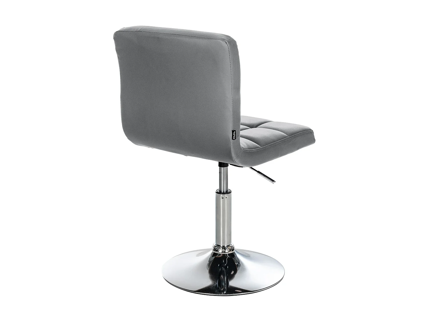 Chaise gondole - Similicuir - Gris - Palma V2