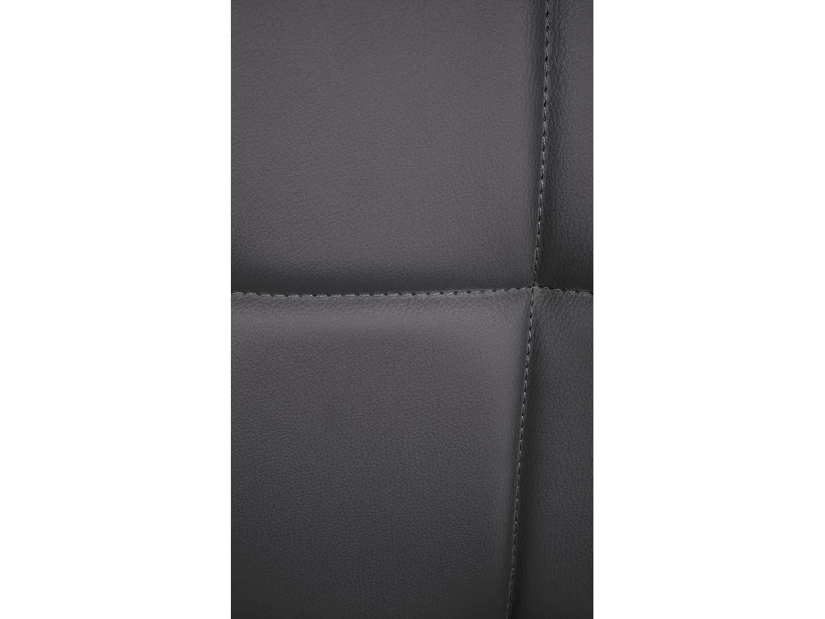 Chaise gondole - Similicuir - Noir - Palma V2