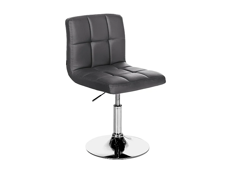 Chaise gondole - Similicuir - Noir - Palma V2