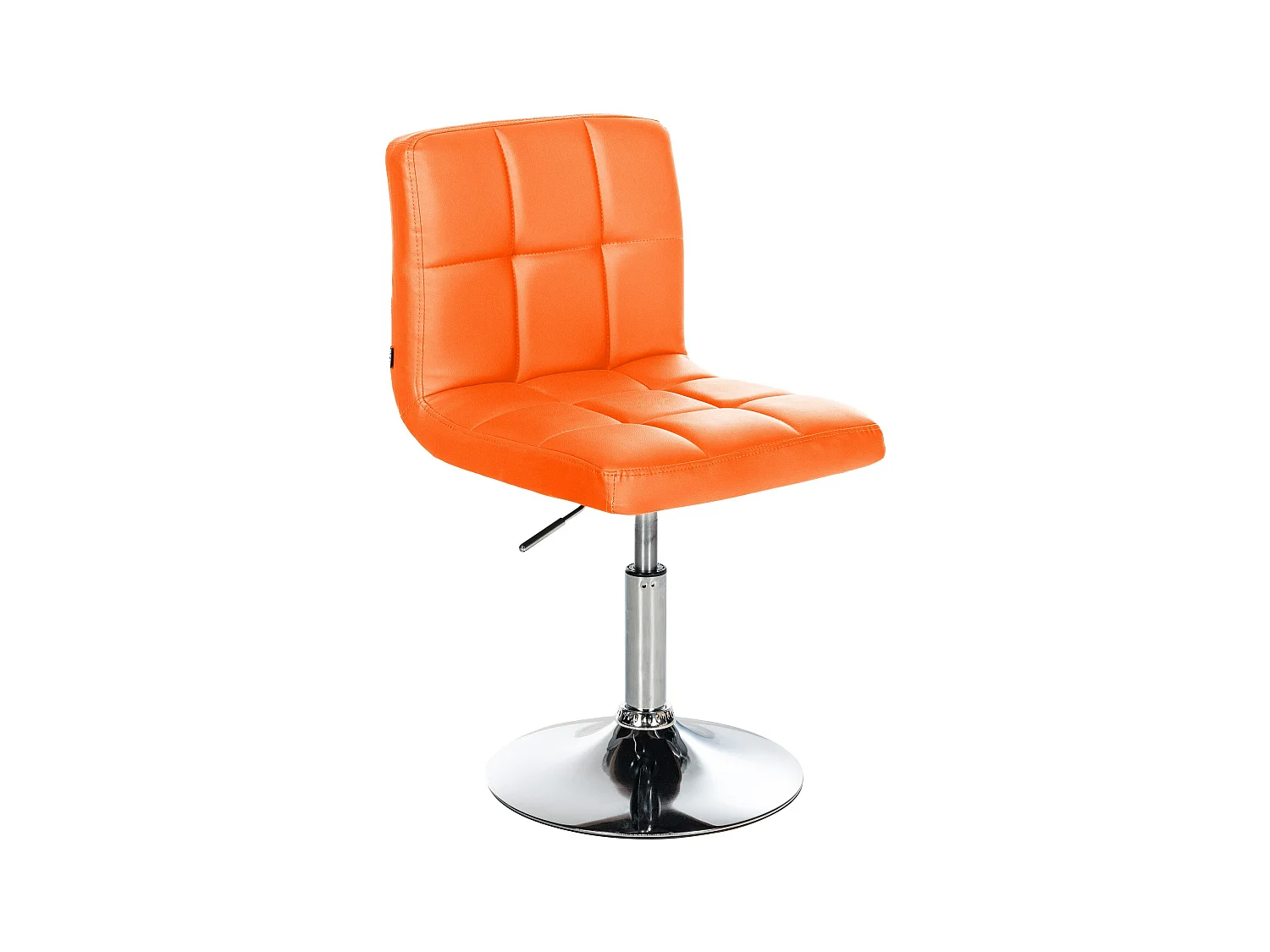 Chaise gondole - Similicuir - Orange - Palma V2