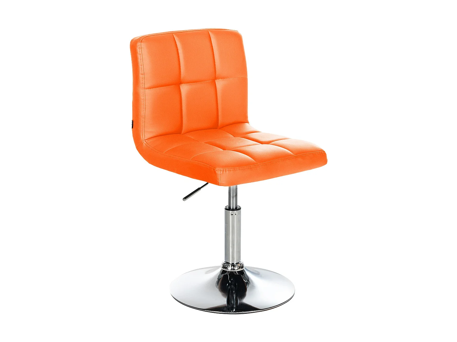 Chaise gondole - Similicuir - Orange - Palma V2