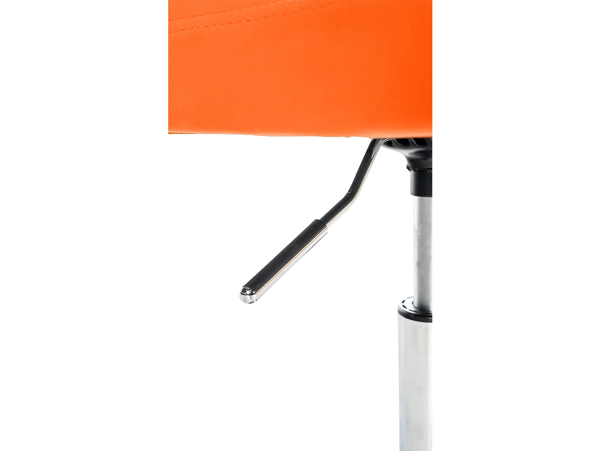 Chaise gondole - Similicuir - Orange - Palma V2