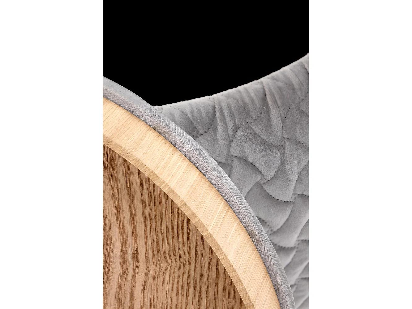 Pouf Bono/Tissu/Gris